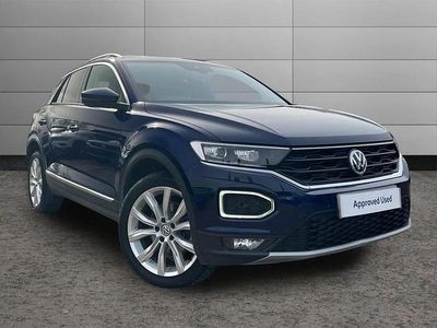 Used VW T-Roc SEL 147 HP (108 kW) 2019 Blue SUV