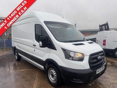 Used Ford Transit S 130 HP (95 kW) 2022 White Van