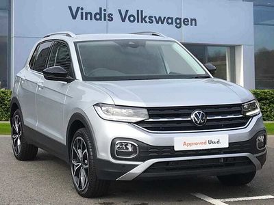Used VW T-Cross SEL 109 HP (80 kW) 2022 Silver SUV