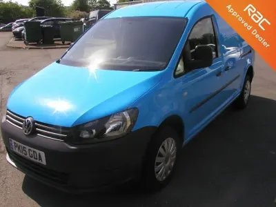 Used VW Caddy Startline 102 HP (75 kW) 2015 Blue MPV