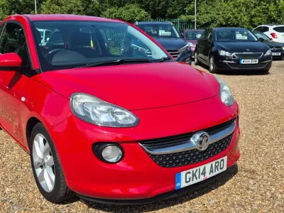 Used Vauxhall Adam Jam 2014 Red Hatchback