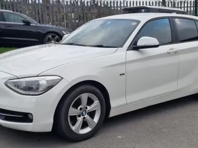 Usado BMW 116 Sport Line 2014 Blanco Utilitario