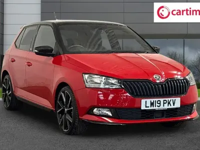 Used Skoda Fabia Monte Carlo 95 HP (69 kW) 2019 Red Hatchback