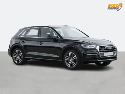 Used Audi Q5 Black Edition 190 HP (139 kW) 2020 Black SUV