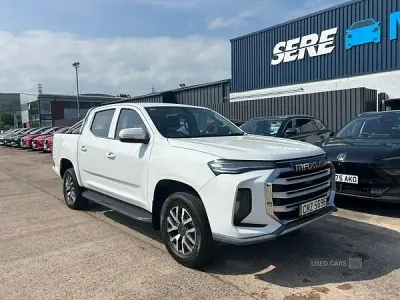 Used Maxus T90 130 kW (177 HP) 2023 White Pickup