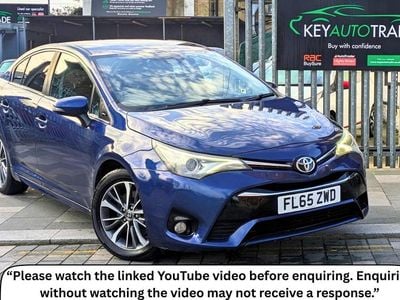 Used Toyota Avensis Business Edition 2015 Blue Sedan