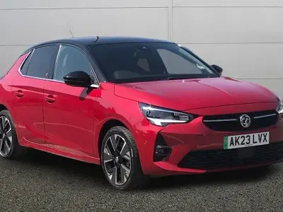 Used Vauxhall Corsa-e Ultimate 100 kW (136 HP) 2023 Red Hatchback