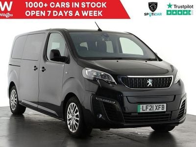 Used Peugeot Traveller Active 100 kW (136 HP) 2021 Black MPV