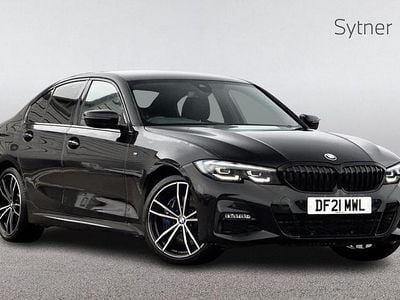 Black Used 2021 BMW 330e M Sport Sedan | £23,750 (Fair price)