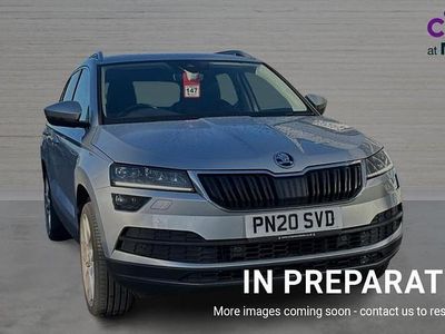 Used Skoda Karoq 150 HP (110 kW) 2020 Silver SUV