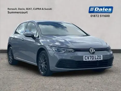 Used VW Golf VIII Style 128 HP (94 kW) 2020 Grey Hatchback