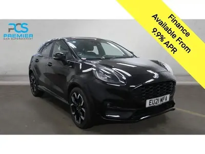 Begagnad Ford Puma ST-Line X 2021 Svart SUV