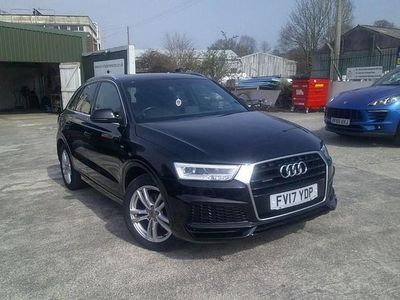 Used Audi Q3 S-Line 150 HP (110 kW) 2017 Black SUV