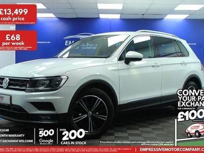 Used VW Tiguan SE 125 HP (91 kW) 2018 White SUV