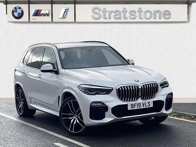 White Used 2019 BMW X5 M Sport SUV | £34,694 (Good price)