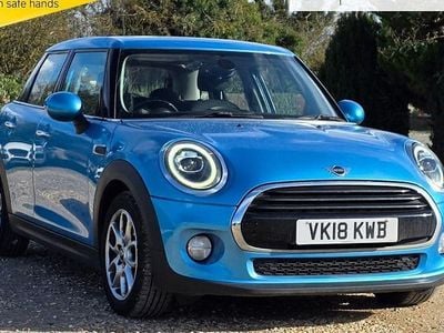 Used Mini Cooper Hatch 136 HP (100 kW) 2018 Blue Hatchback