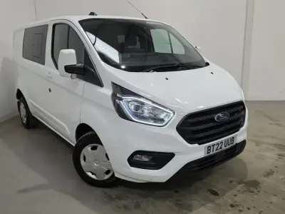 Gebraucht Ford Transit Custom Trend 130 PS (95 kW) 2022 Weiß Van