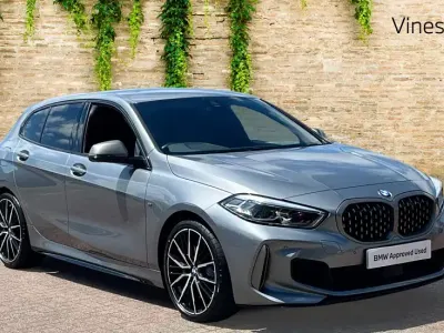 Used BMW M135 Shadowline 302 HP (222 kW) 2022 Grey Hatchback