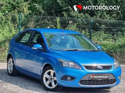 Used Ford Focus Zetec 2009 Blue Hatchback