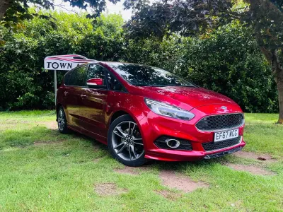Used Ford S-MAX ST-Line 180 HP (132 kW) 2018 Red MPV