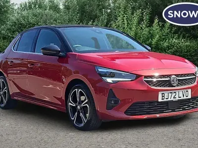 Used Vauxhall Corsa Ultimate 131 HP (96 kW) 2022 Red Hatchback