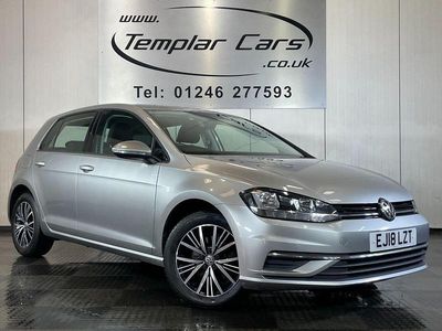 Used VW Golf VII SE 125 HP (91 kW) 2018 Silver Hatchback