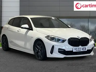 Used BMW 118 M Sport 150 HP (110 kW) 2022 White Hatchback