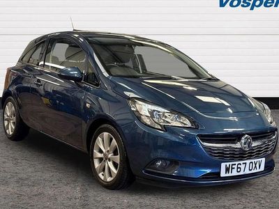 Used Vauxhall Corsa 90 HP (66 kW) 2017 Blue Hatchback