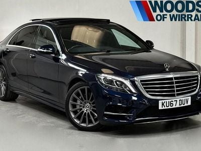 Blue Used 2017 Mercedes S350 Executive Sedan | £21,689 (Super price)