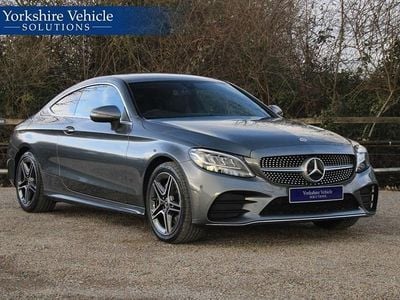 Used Mercedes C200 AMG line 184 HP (135 kW) 2023 Grey Coupe