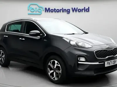 Used Kia Sportage 136 HP (100 kW) 2021 Black SUV