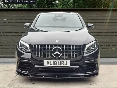 Käytetty Mercedes GLC63 AMG AMG 510 HP (375 kW) 2018 Musta Coupe - kaksiovinen