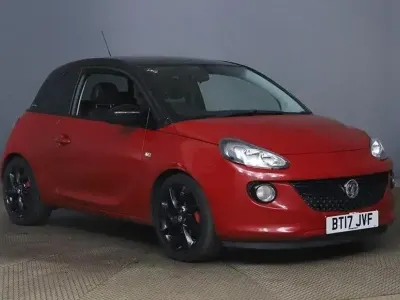 Used Vauxhall Adam S 70 HP (51 kW) 2017 Red Hatchback