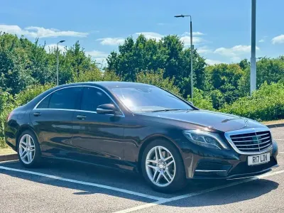 Used Mercedes S350L AMG line 258 HP (189 kW) 2014 Black Sedan