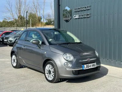 Used Fiat 500 Lounge 69 HP (50 kW) 2015 Grey Hatchback