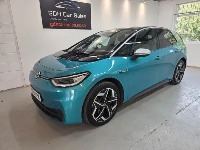 Used VW ID.3 Pro 150 kW (204 HP) 2020 Turquoise Hatchback