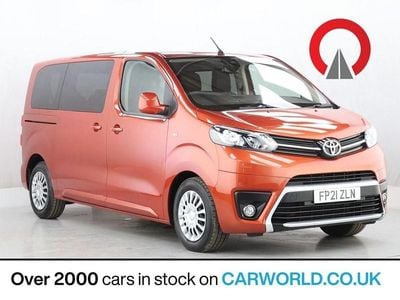 Used Toyota Proace Verso City 180 HP (132 kW) 2021 Orange MPV