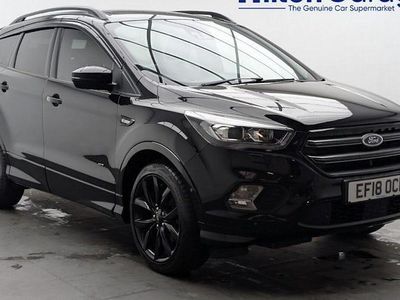 Black Used 2018 Ford Kuga ST-Line X SUV | £14,750 (A bit pricey)