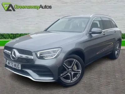 Begagnad Mercedes GLC220 AMG line 194 HK (142 kW) 2021 Grå SUV