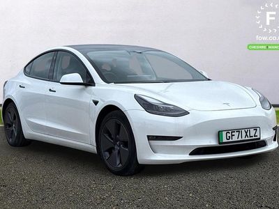Used Tesla Model 3 Long Range AWD 77 kW (106 HP) 2021 White Sedan