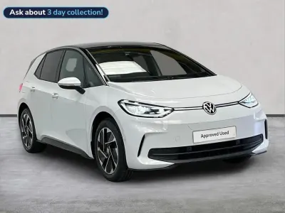 New VW ID.3 Pro 150 kW (204 HP) 2026 White Hatchback