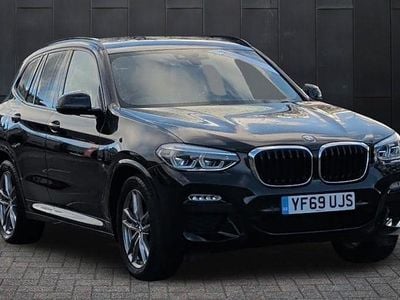 Black Used 2019 BMW X3 M Sport SUV | £24,691 (Fair price)