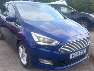Second-hand Ford C-MAX Titanium X 150 CP (110 kW) 2016 Albastru Monovolum