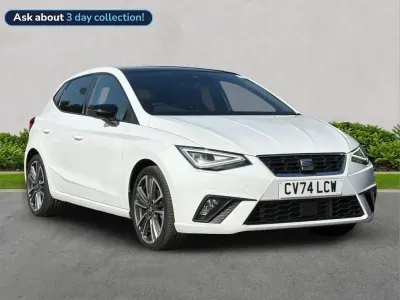 Used Seat Ibiza 113 HP (83 kW) 2024 White Hatchback