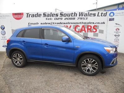 Used Mitsubishi ASX 117 HP (86 kW) 2017 Blue SUV