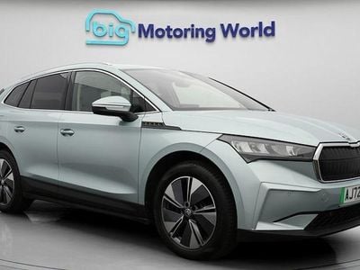 Silver Used 2022 Skoda Enyaq iV ecoSuite SUV | £15,400 (Fair price)