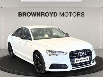 Used Audi A6 Black Edition 190 HP (139 kW) 2017 White Sedan