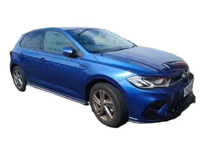 Used VW Polo R-line 110 HP (80 kW) 2023 Blue Hatchback