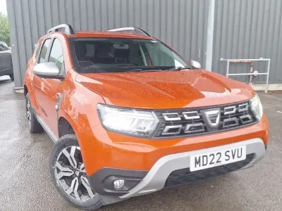 Used Dacia Duster Prestige 130 HP (95 kW) 2022 Orange SUV