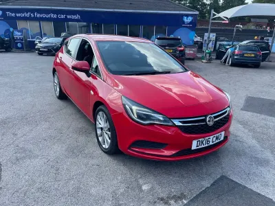 Used Vauxhall Astra 2016 Red Hatchback